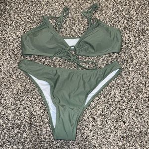 Super cute Green bikini